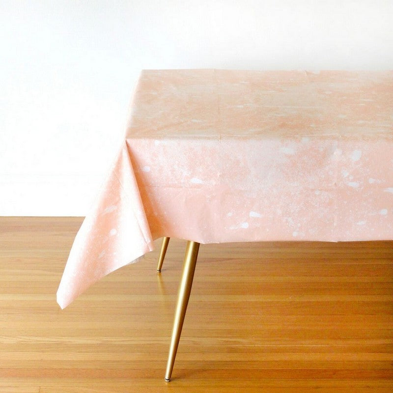 BLUSH WHIRLWIND TABLE COVER