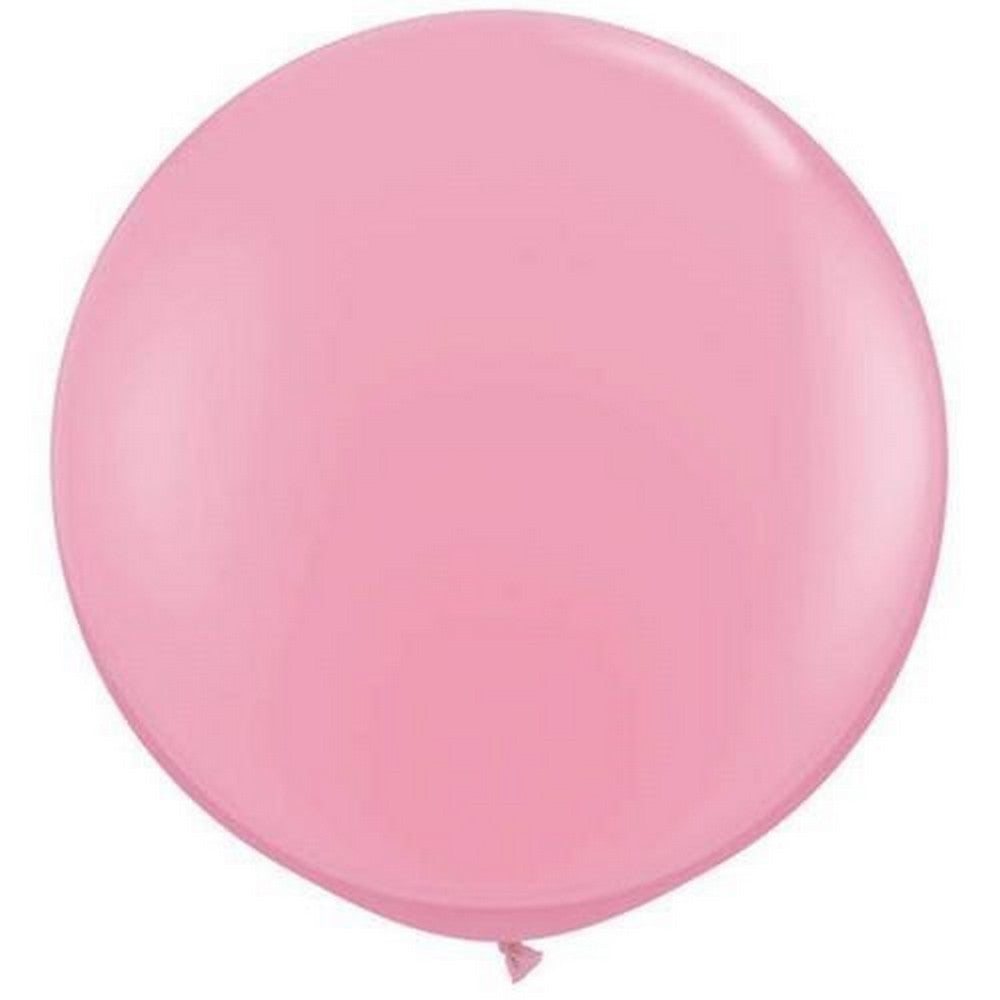 PINK GIANT BALLOONS 90CM (2 pack)