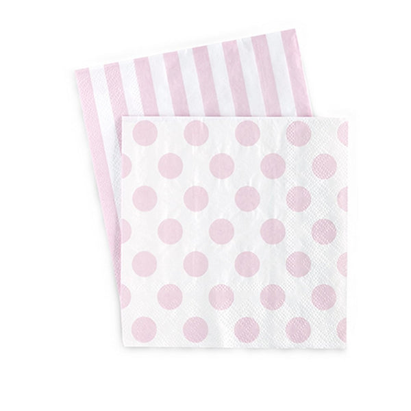 MARSHMALLOW PINK NAPKINS (20 pack)