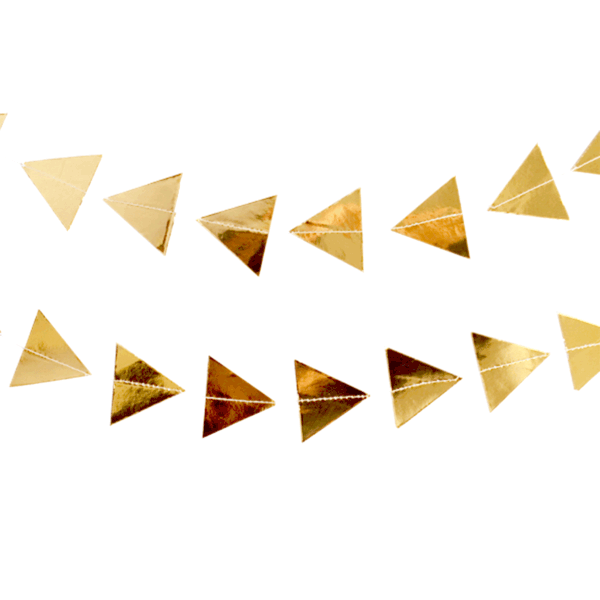 GOLD TRIANGLE GARLAND