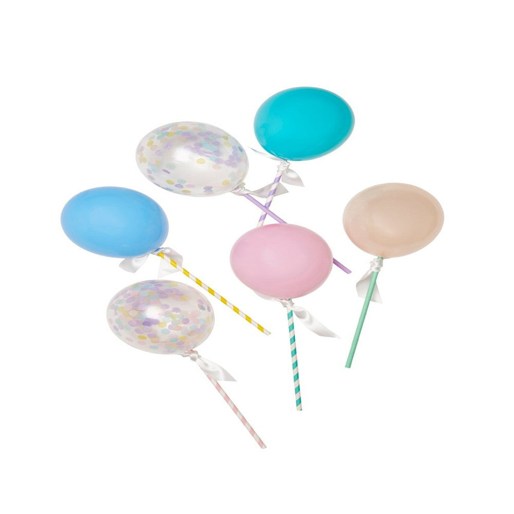 PASTEL BALLOON POPS<BR>(6 pack)