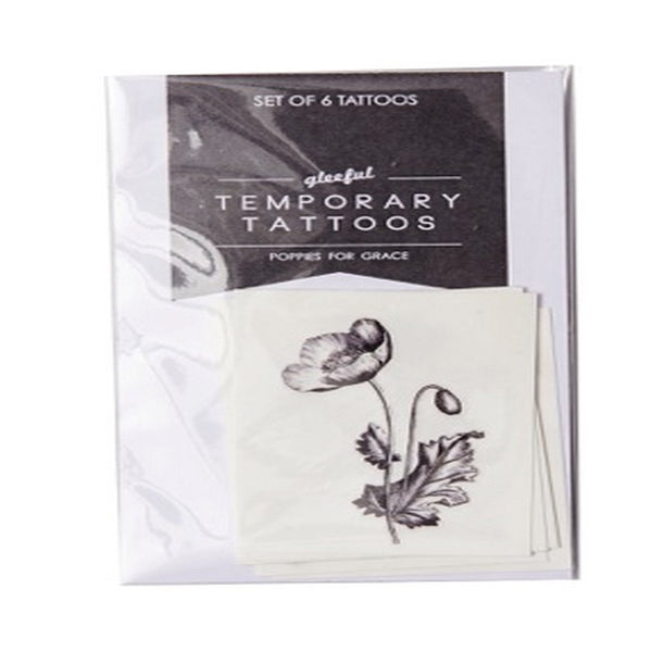 GLEEFUL TATTOOS (6 pack)