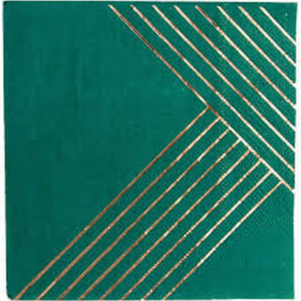 MANHATTAN STRIPED<BR>COCKTAIL NAPKINS (20 pack)