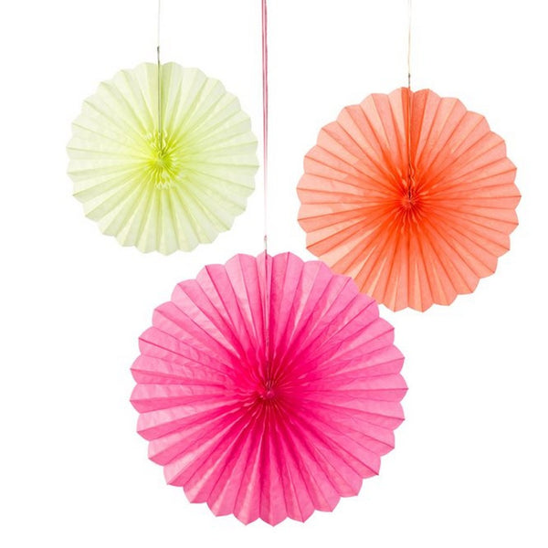 Party Decorations Using Garlands and Paper Goods